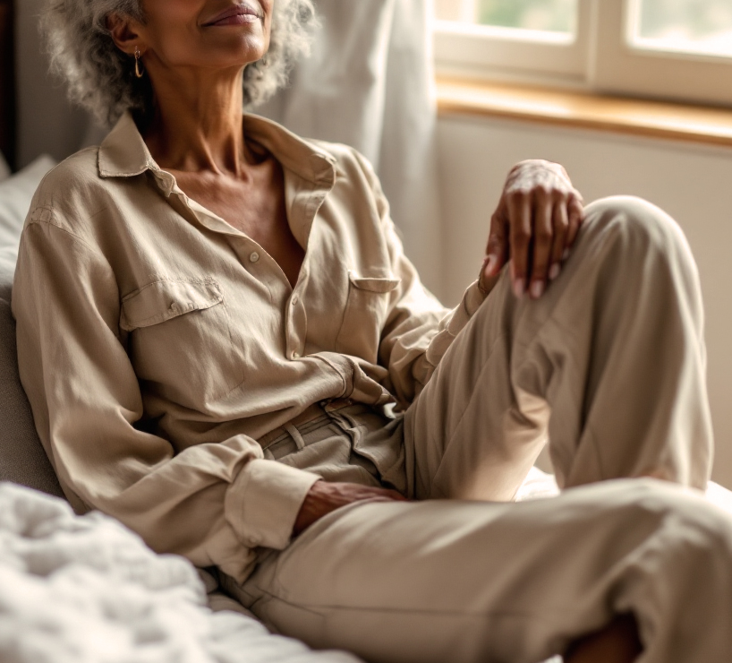 Woman reclining