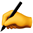 writing hand
